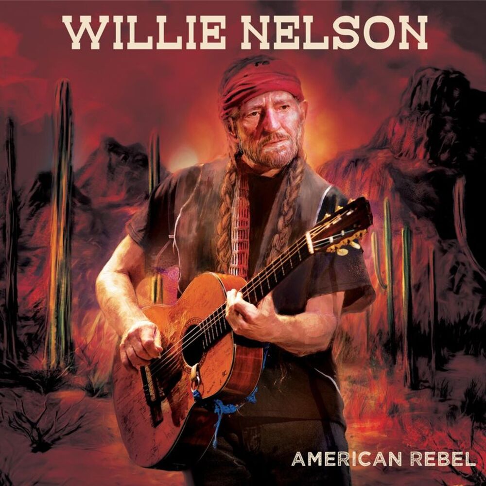 Willie Nelson - American Rebel - RED MARBLE  LP LP